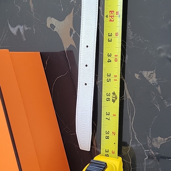Hermes H reversible leather belt - Picture 6 of 6